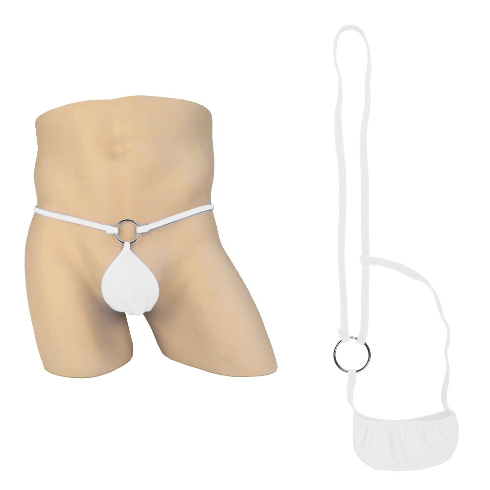ItspleaZure Colored Men's Tempting Thong with Ring