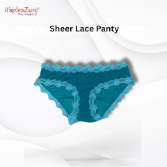 ItspleaZure Sheer Lace Panty