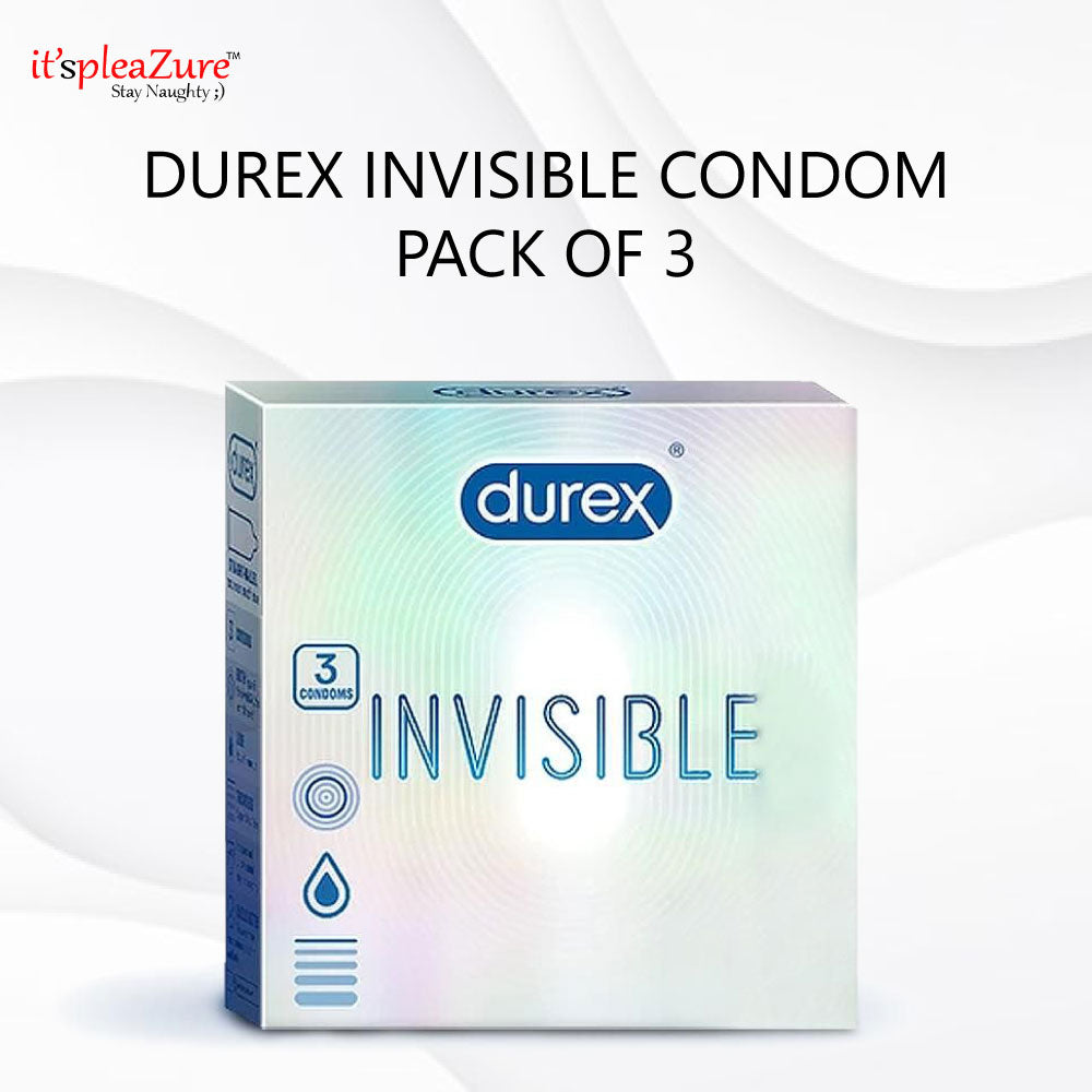 Durex invisible thin condom on Itspleazure