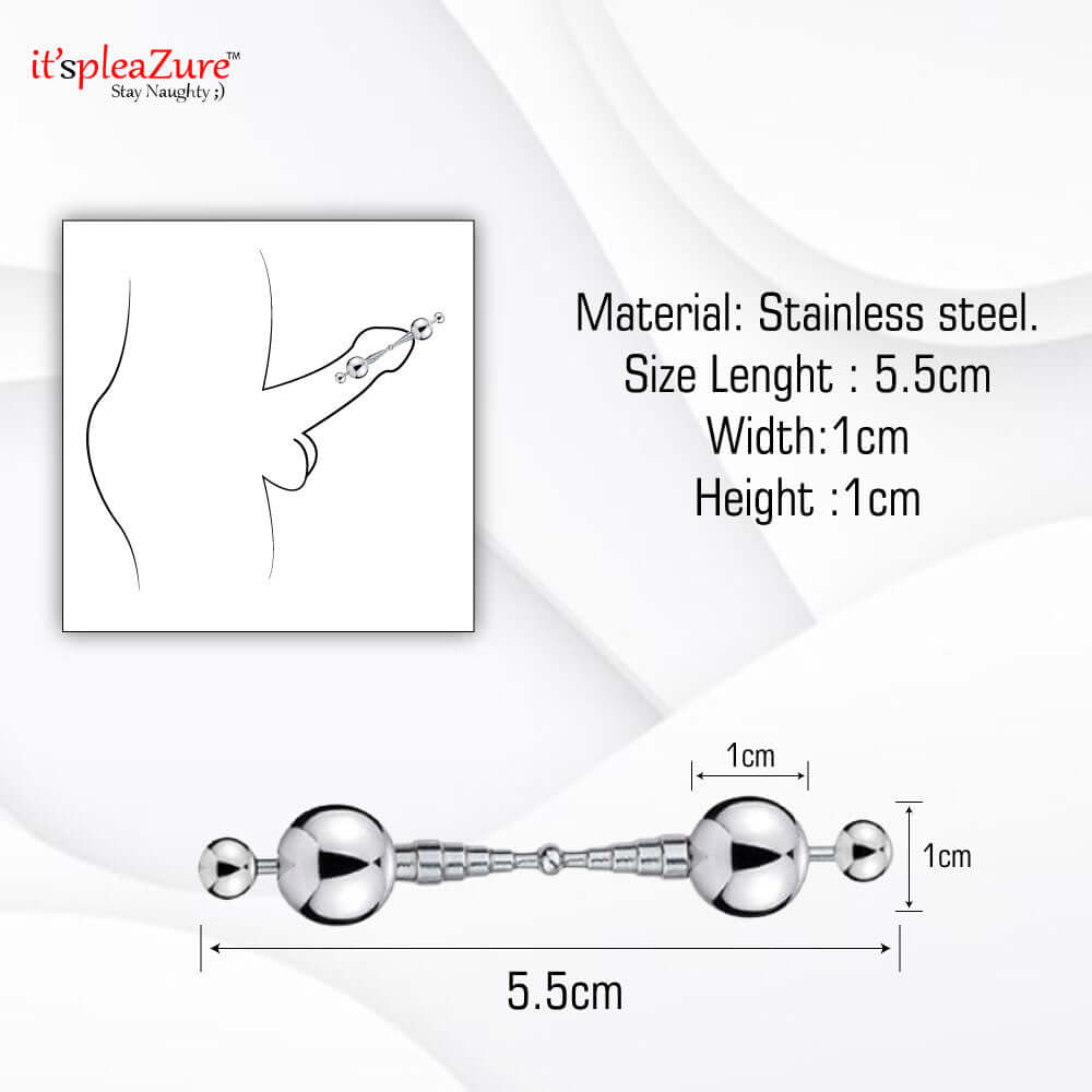 Itspleazure Urethral Sound penis erection 
