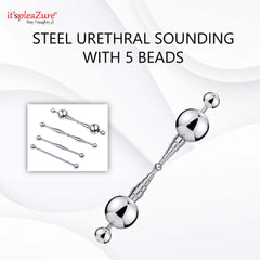 Itspleazure Steel Beaded Urethral Sounding  