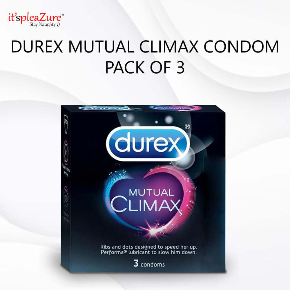 Durex Mutual Climax Condoms Pack of 3 from Itspleazure