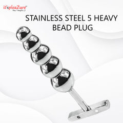 Itspleazure Graduating Bead Anal Plug 