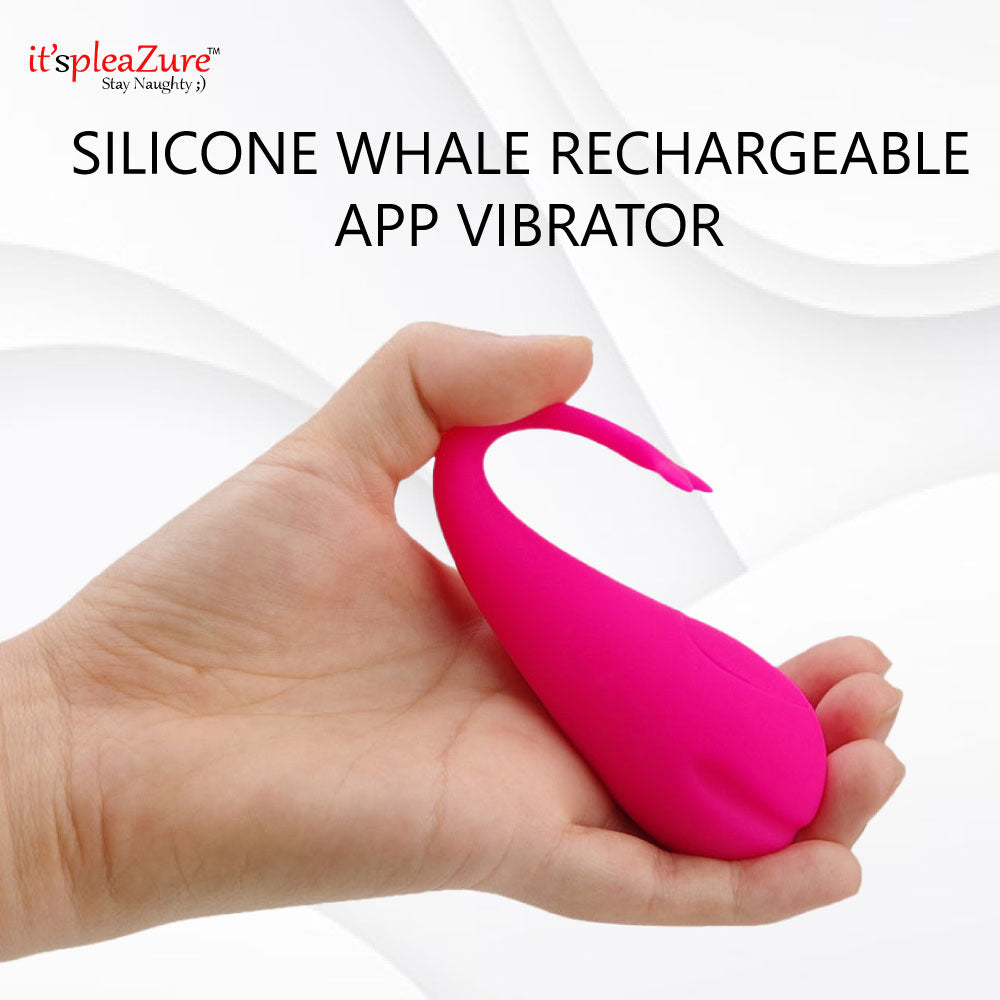 Itspleazure Pink Silicone whale vibrator 