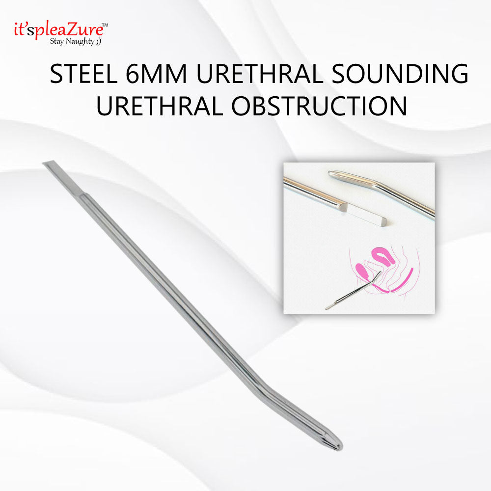 Steel 6mm Urethral rod on Itspleazure