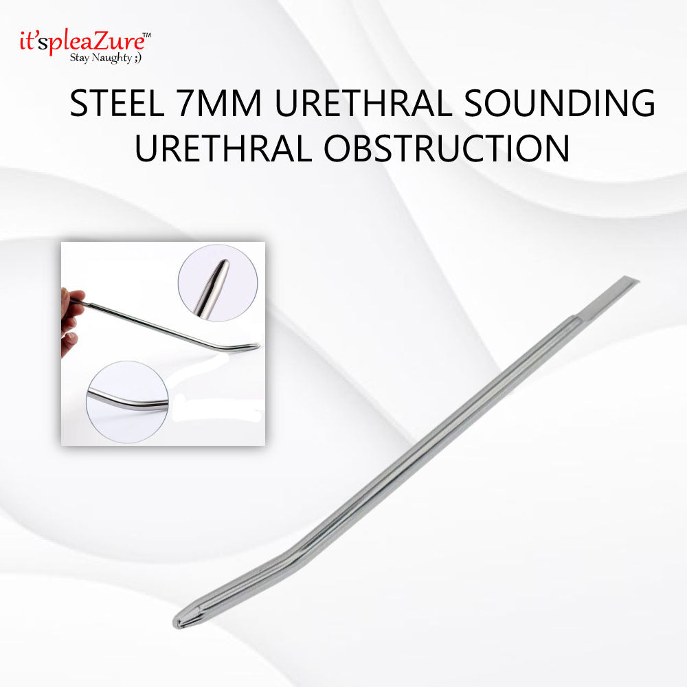 Itspleazure 7mm Steel Urethral Dilator Sound