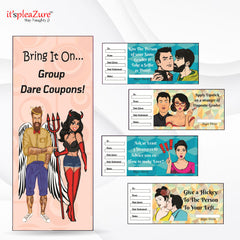 Bring It On - Dare Coupons Adult Game at Itspleazure