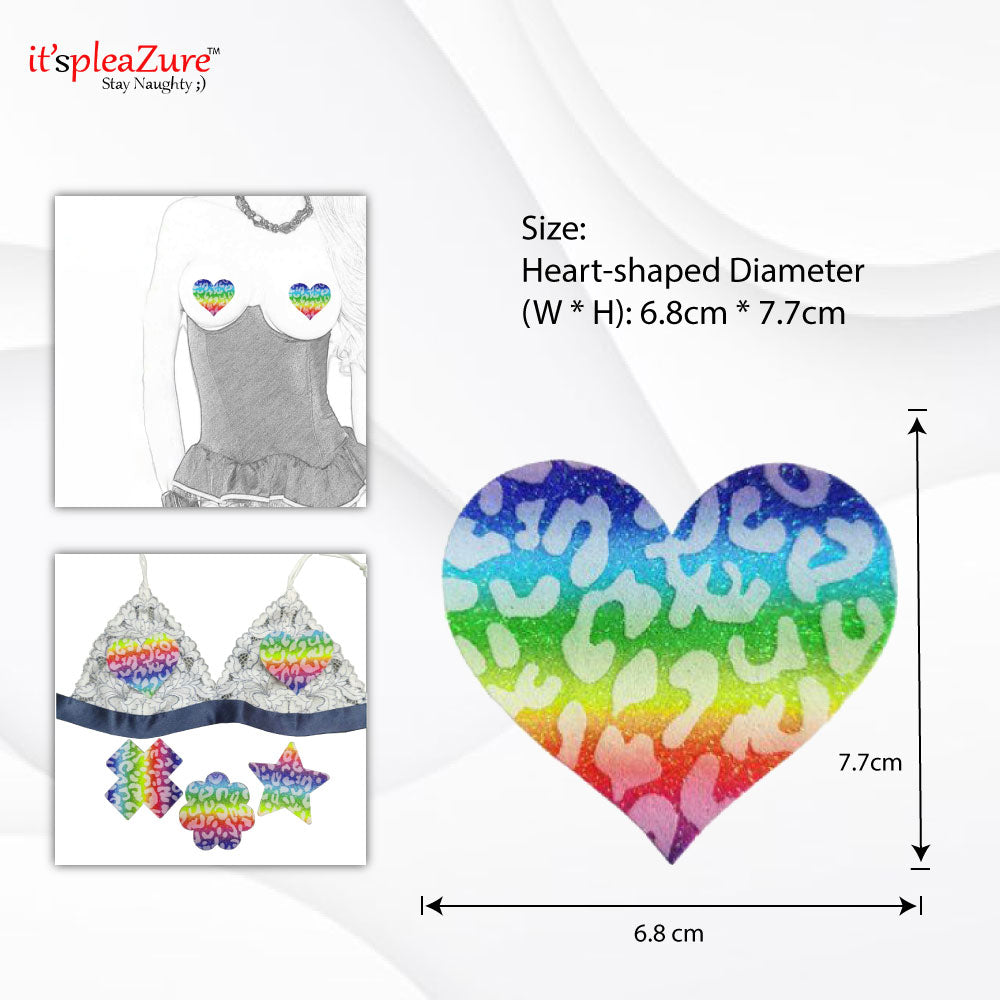 Heart Nipple Stickers by Itspleazure 