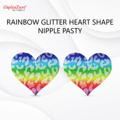 Glitter Heart shape pasties by Itspleazure 