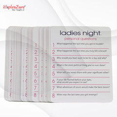 personal question games for Ladies Night 