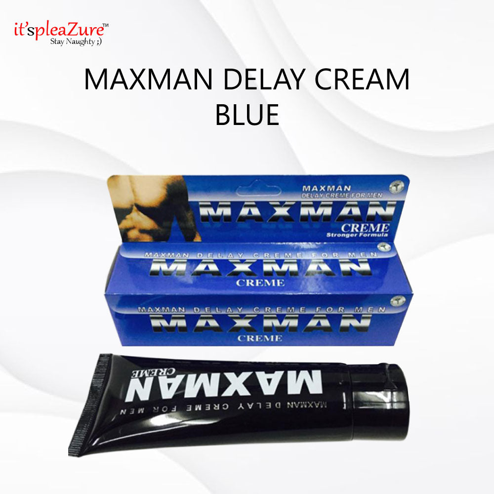 MAXMAN DELAY CREAM-BLUE