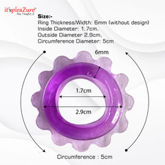 Itspleazure Silicone Delay Ring for Men