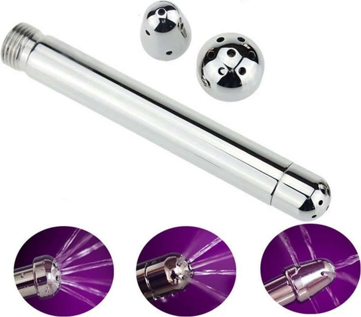 Anal Douche Shower Steel Nozzle from Itspleazure