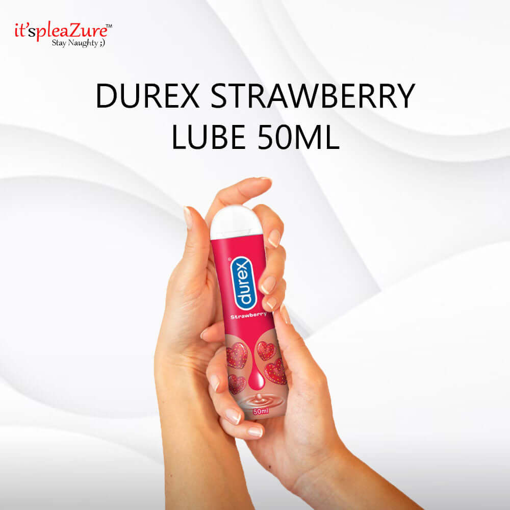 Durex Strawberry Flavoured Lube 50ml at Itspleazure