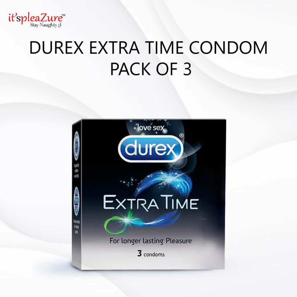 Durex Extra Time Pack of 3 Condoms from Itspleazure