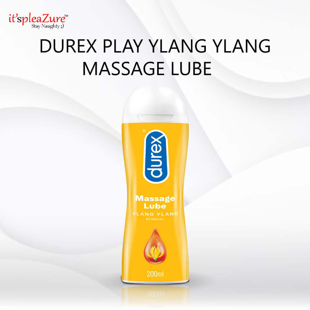 Durex Play Ylang Ylang Flavoured 2 in 1 Massage Lube 200ml from Itspleazure