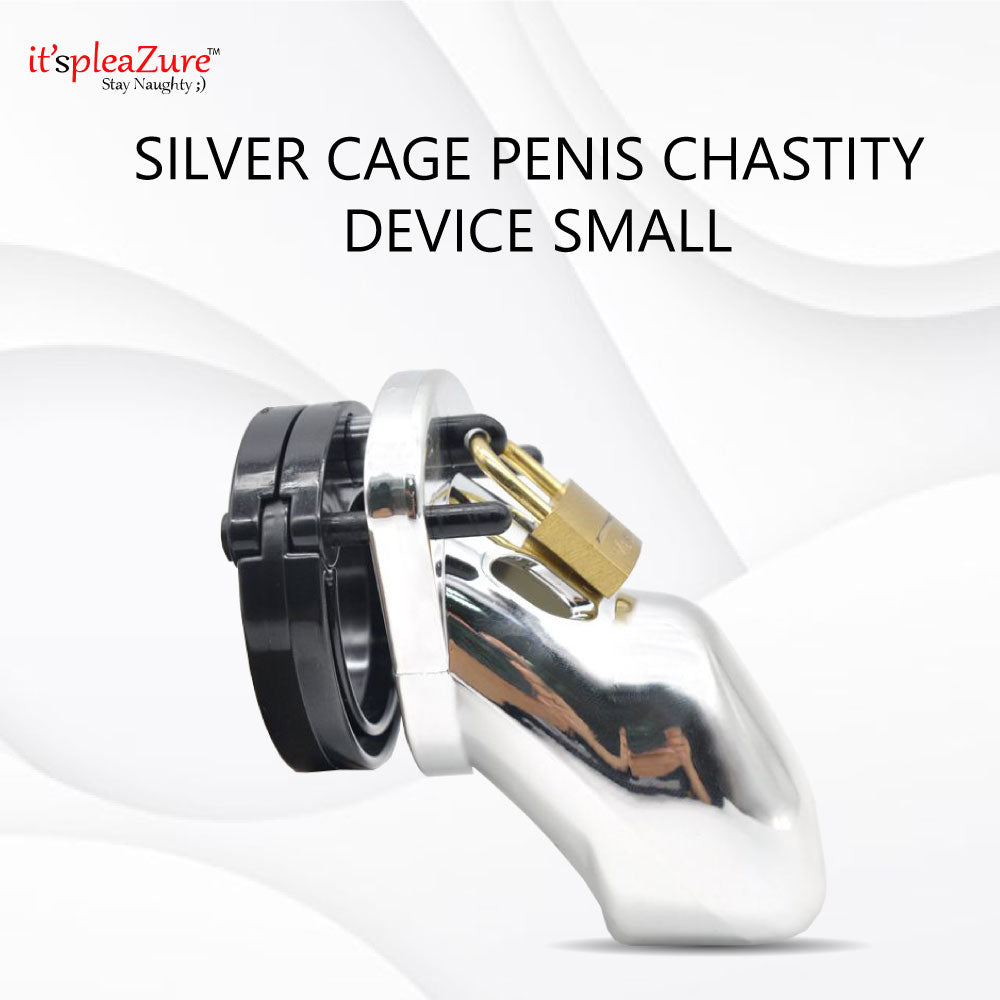 Itspleazure Silver Men's Chastity Lock