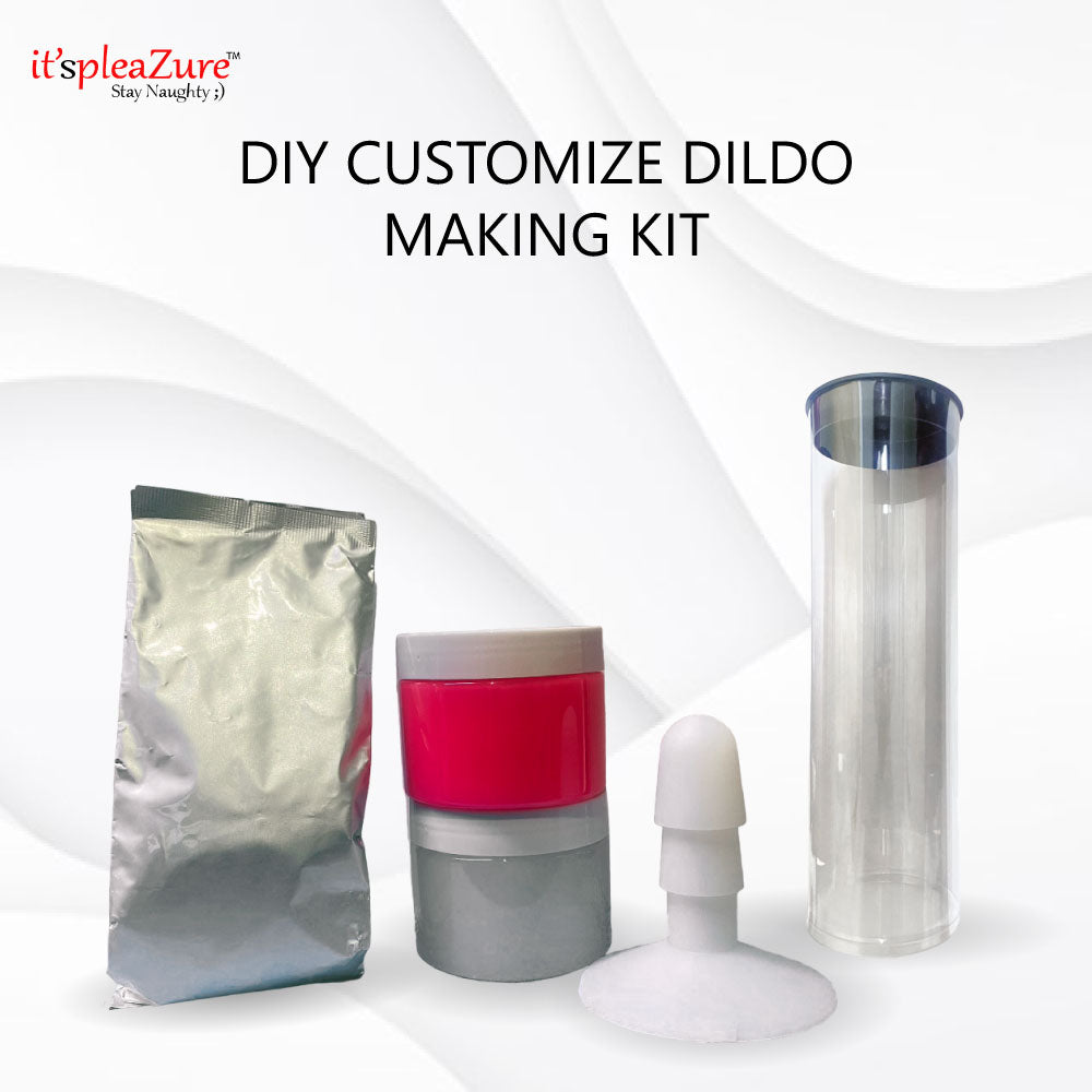 Custom dildo making kit on Itspleazure