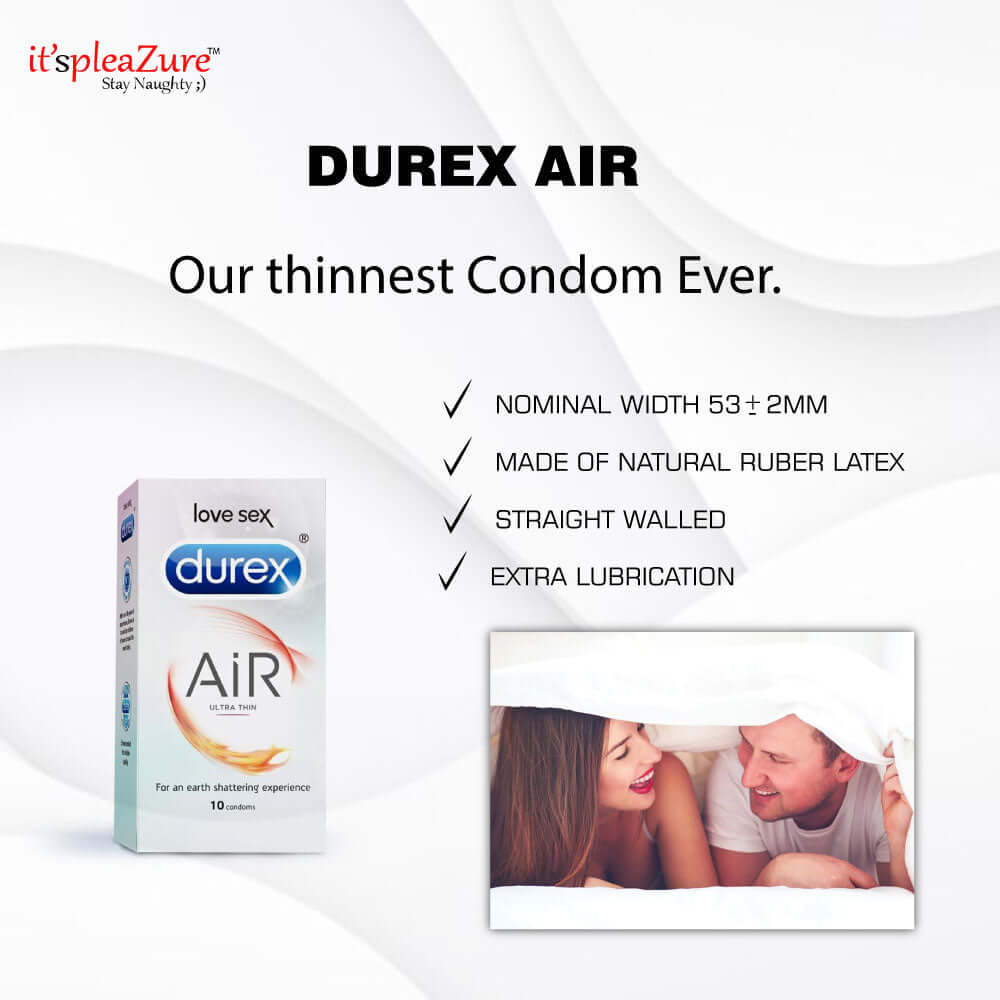 Durex Air Ultra Thin Pack Of 10 Condoms from Itspleazure