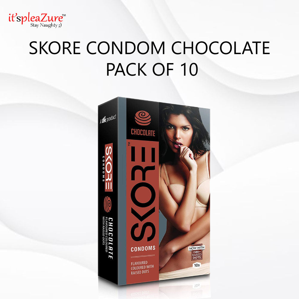Skore Chocolate Condom Pack of 10