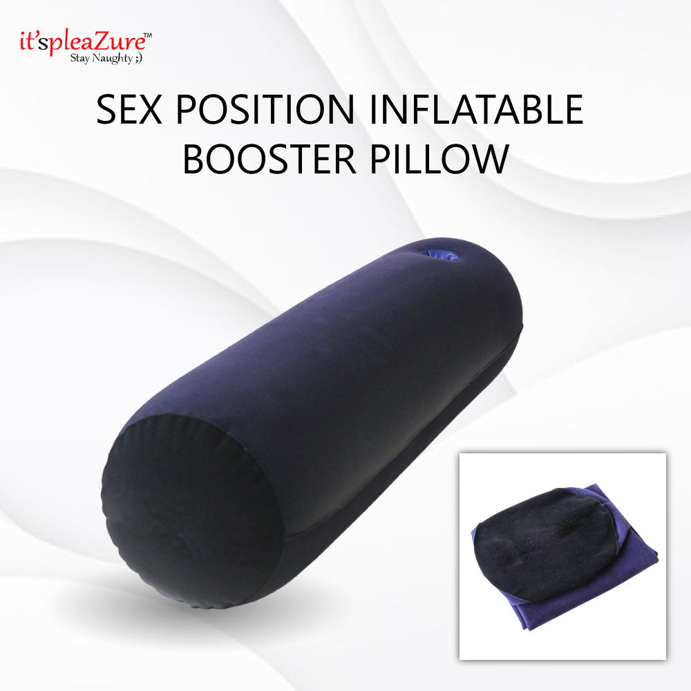 Itspleazure Blue Inflatable Sex Pillow 