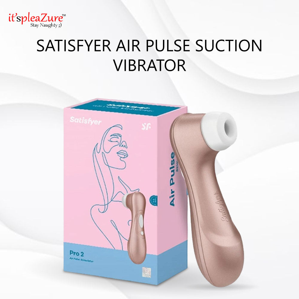 Satisfyer Pro 2 Air Pulse Clit Sucker and Stimulator on Itspleazure