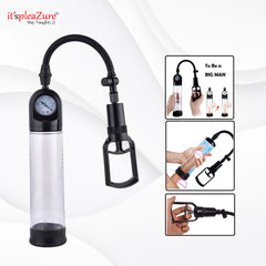 it'spleaZure Penis Pump tagline - 'To Be a BIG MAN' premium male enhancement