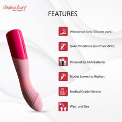 Insertable vibrator