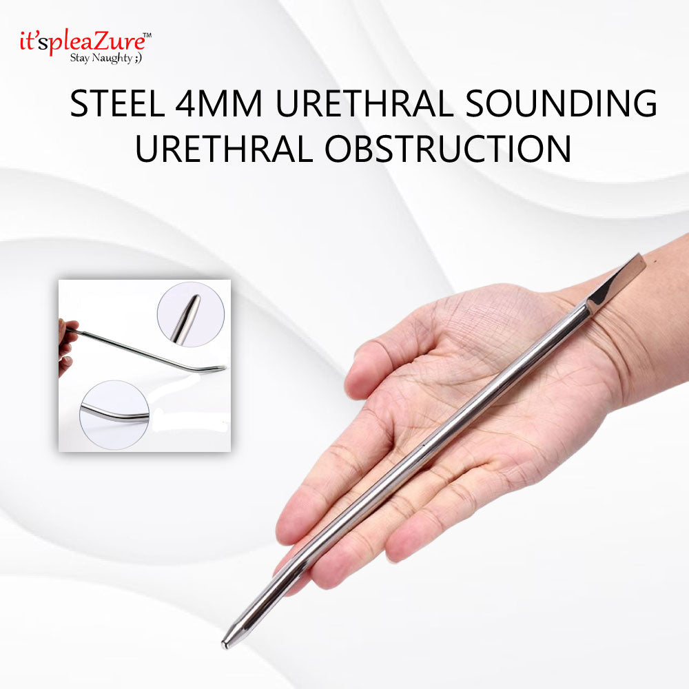 Itspleazure steel 4mm urethral Dilator Rod 