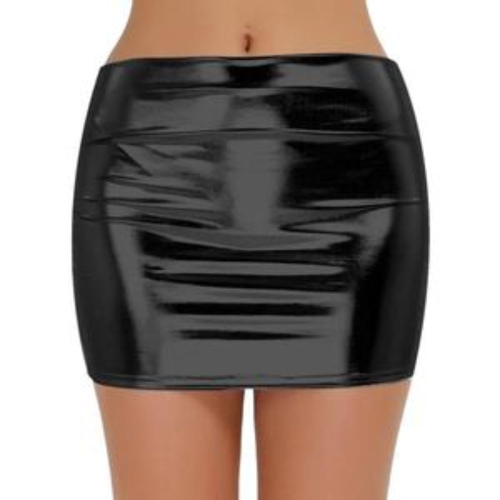 ItspleaZure Women's Hot Stamping tight hip mini skirt