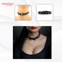 Itspleazure Spiked Bondage Collar 