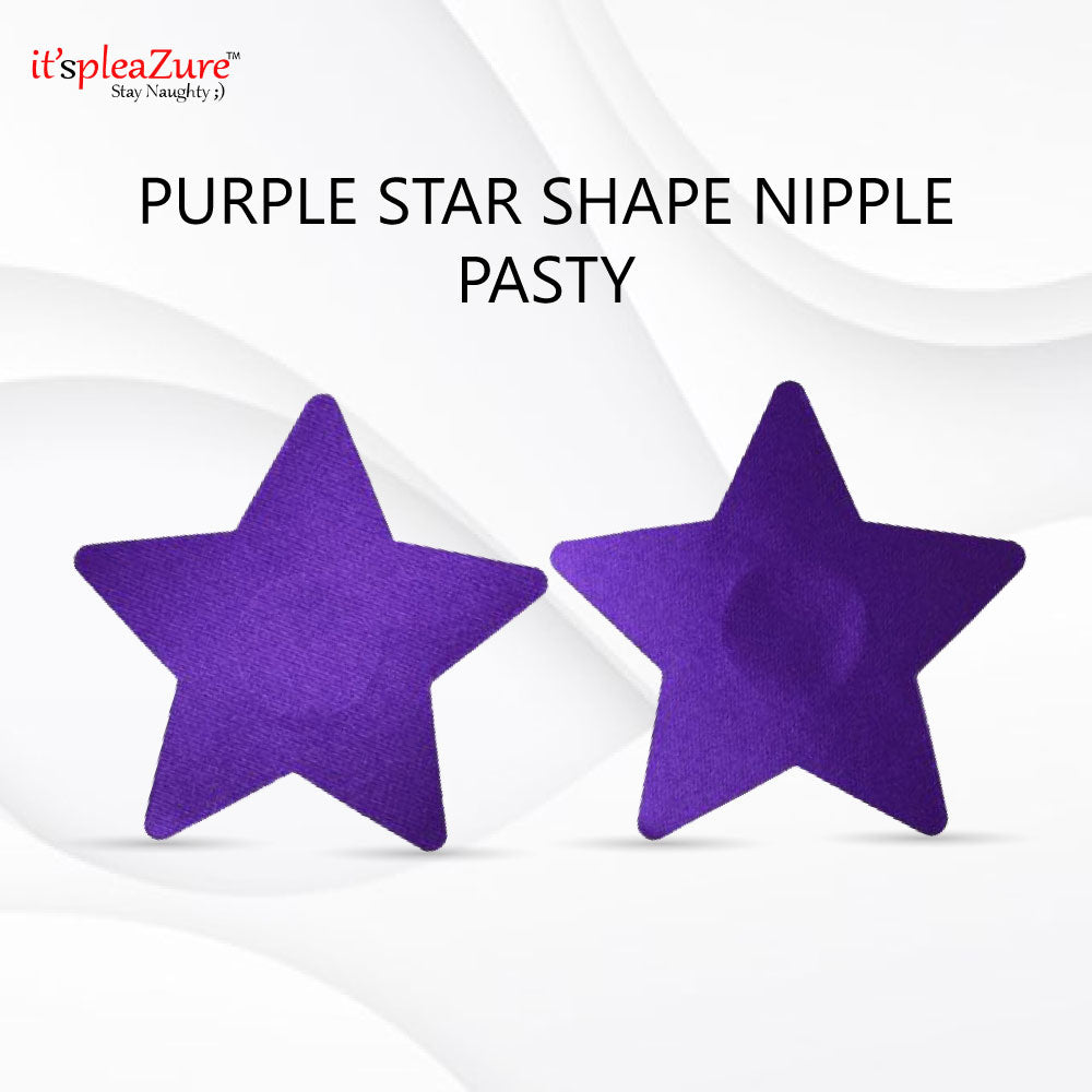 Purple Star Nipple covers for women on Itspleazure 