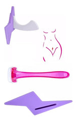 Womens bikini hair shape razor on Itspleazure 