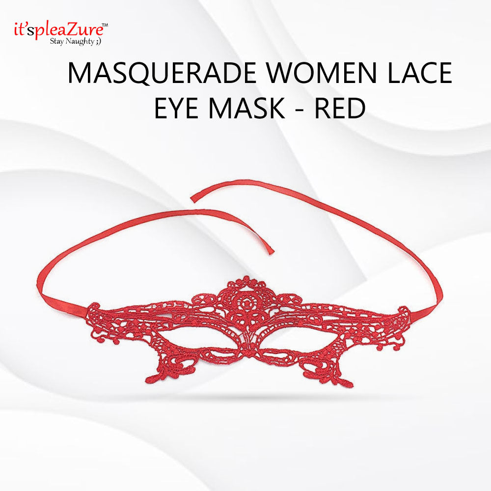Black Lace Eye Party Masquerade Mask for Women at ItspleaZure