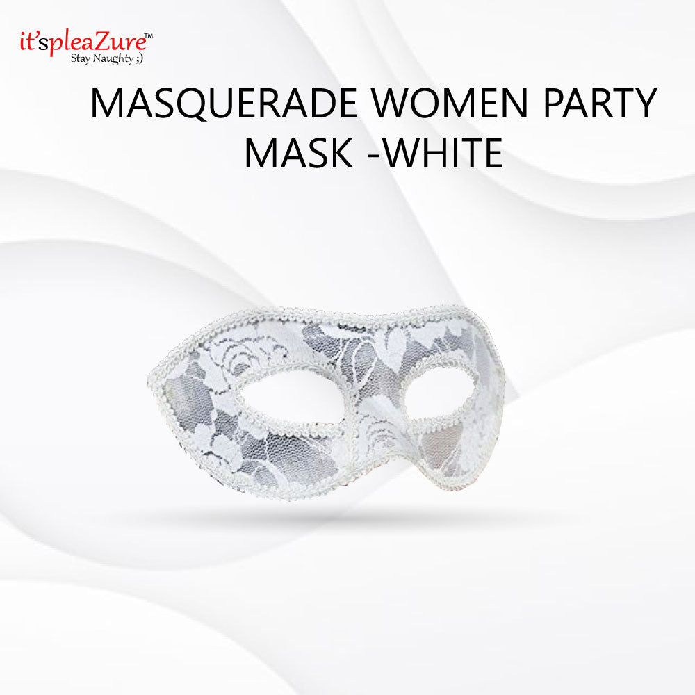 Silver Secret Party Masquerade Mask for Women by Itspleazure