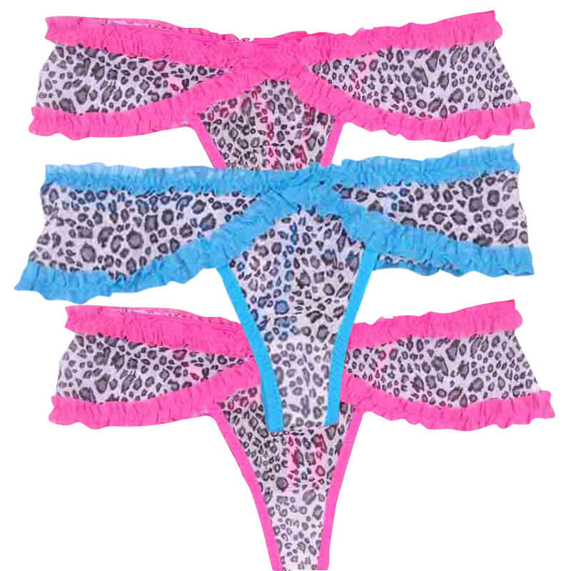 ItspleaZure Women's Breathable Butterfly G-String Underwear (Pack Of 3)
