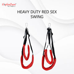 Heavy Duty Red Sex Swing Set from ItspleaZure