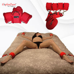 Itspleazure Under the Bed Restraint System - Red