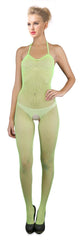 Halter neck Green Body stocking for Women at itspleaZure