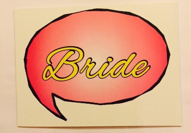 Bride Photo booth board for Women at itspleaZure