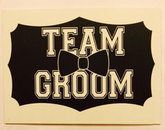 ItspleaZure TEAM GROOM Photo booth board for  at itspleaZure