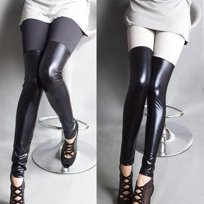 Latex Plus Cotton Lycra Trousers for Women at itspleaZure