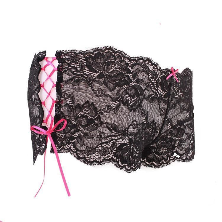 ItspleaZure Sexy Tie Up Lacy Thong for  at itspleaZure